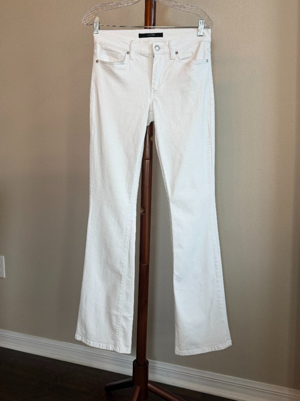 Joe's Jeans White Rocker Bootcut Jeans | Size 27 | Premium Denim
